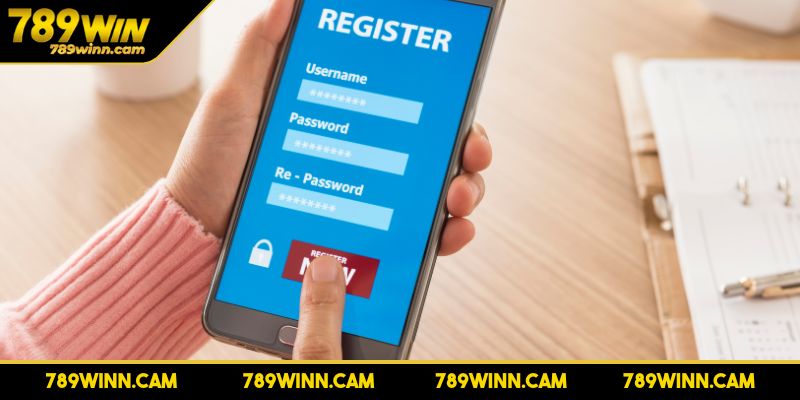 Đăng Ký 2 Điền thông tin đăng ký 789WIN